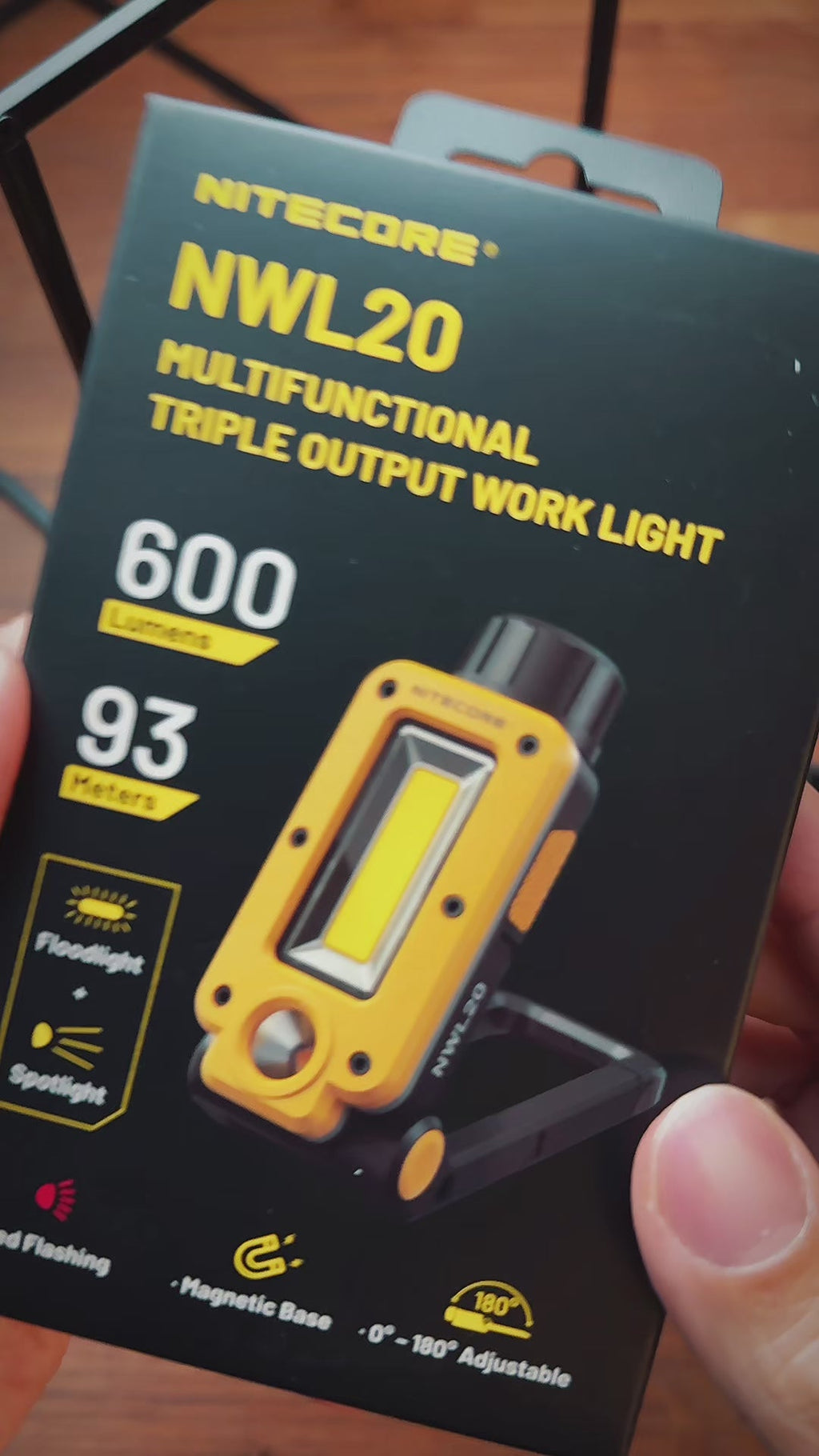 NITECORE NWL20 - 600 LUMENS