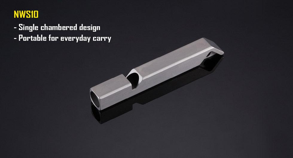 NITECORE TITANIUM WHISTLE NWS10 - 120DB