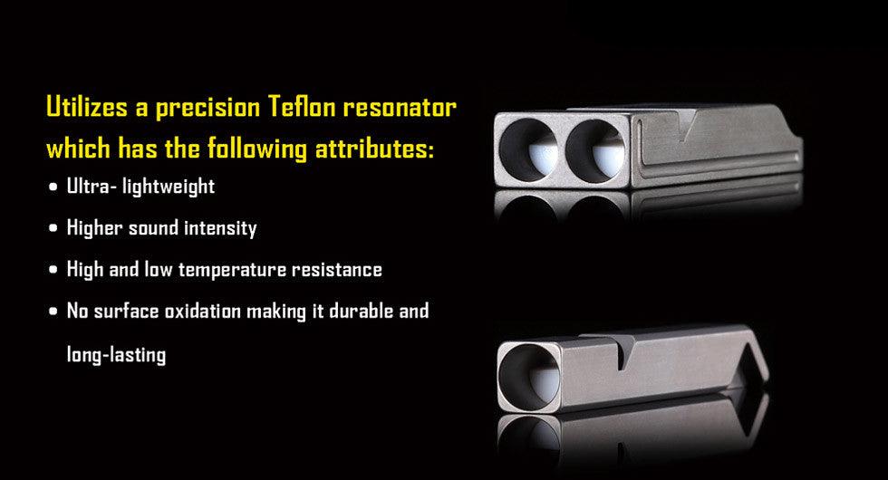 NITECORE TITANIUM WHISTLE NWS10 - 120DB