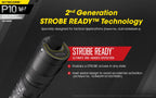 NITECORE P10 V2 - 1100 LUMENS TACTICAL DUTY RECHARGEABLE FLASHLIGHT