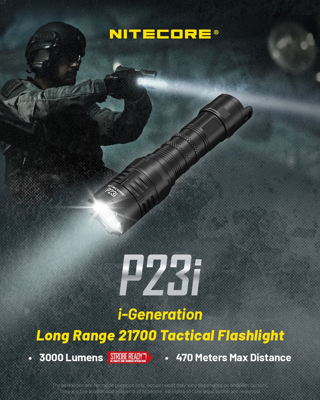 NITECORE P23I - 3000 LUMENS