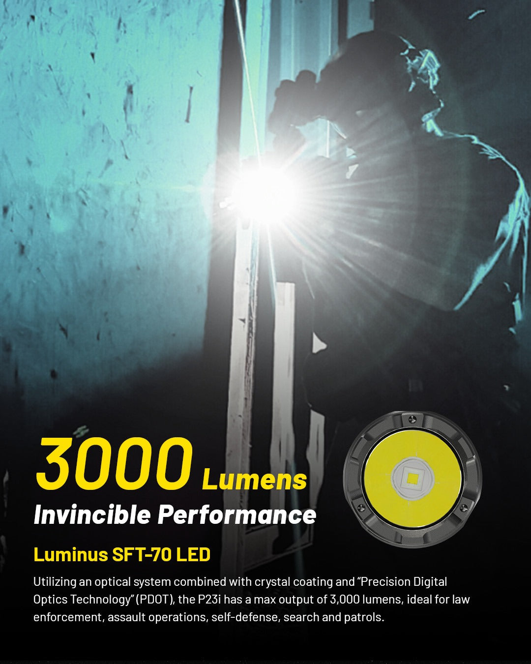 NITECORE P23I - 3000 LUMENS
