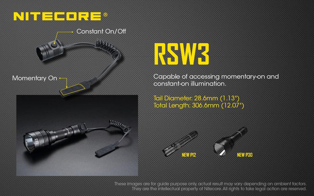 NITECORE RSW3 PRESSURE SWITCH