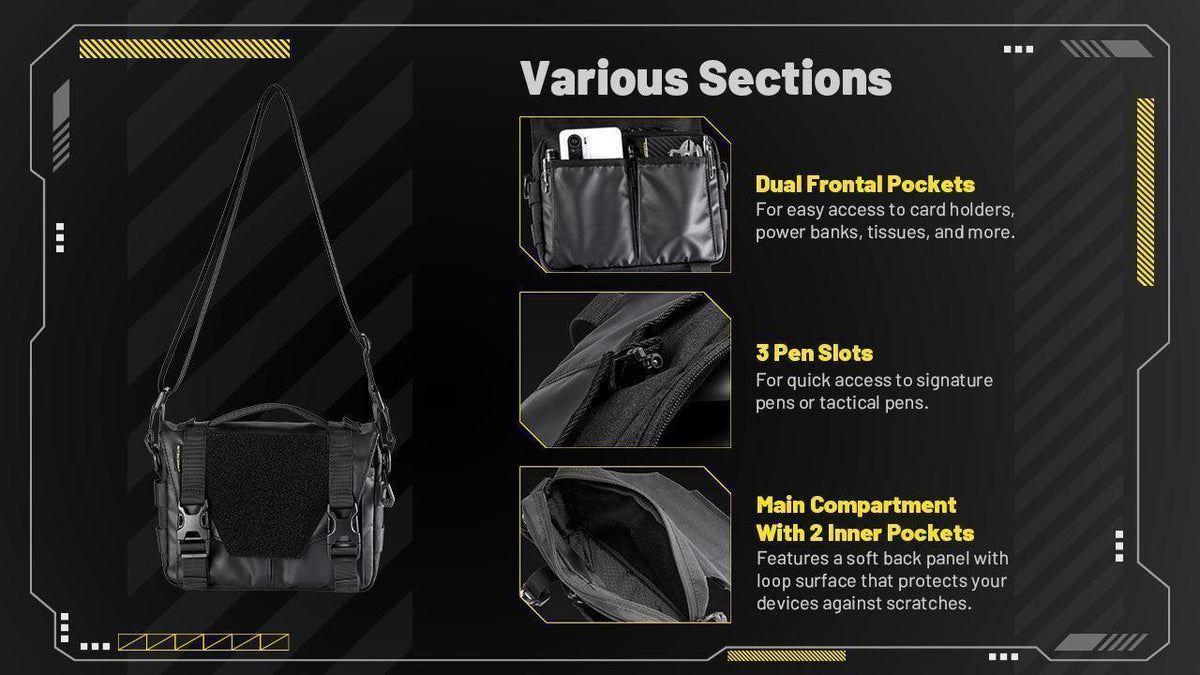 NITECORE SLB05 MODULAR SLING BAG - 2L CAPACITY