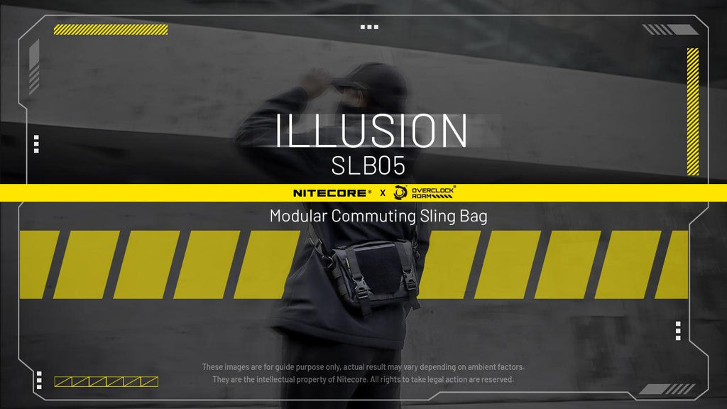 NITECORE SLB05 MODULAR SLING BAG - 2L CAPACITY