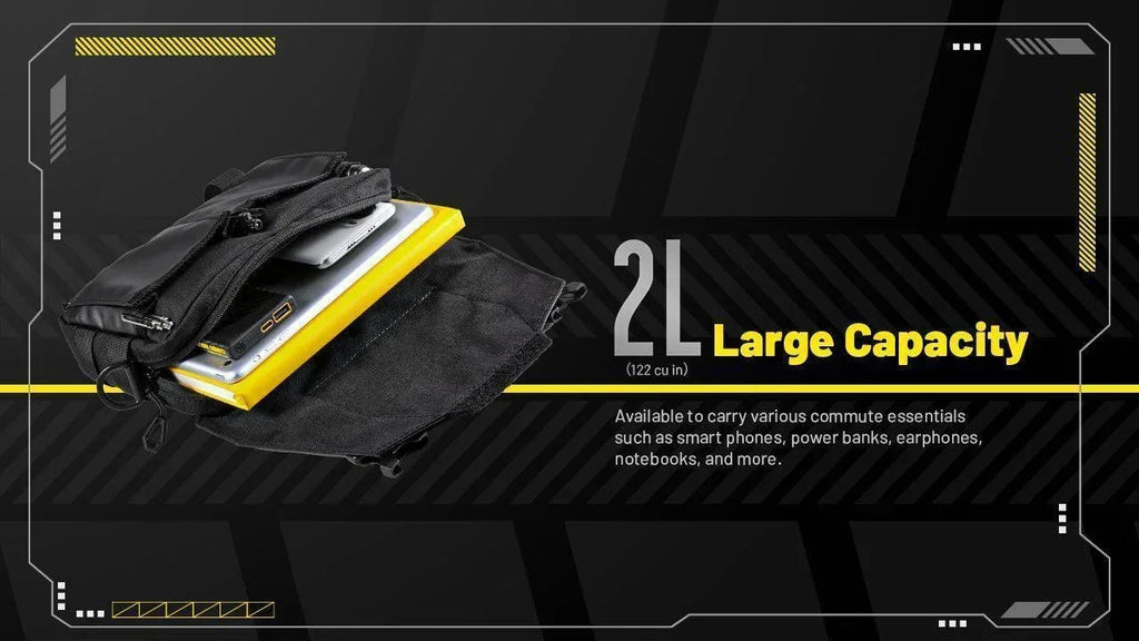 NITECORE SLB05 MODULAR SLING BAG - 2L CAPACITY