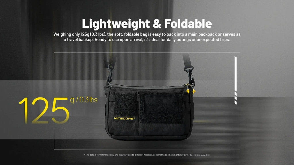 NITECORE SLB08 MODULAR SLING BAG - 2L CAPACITY