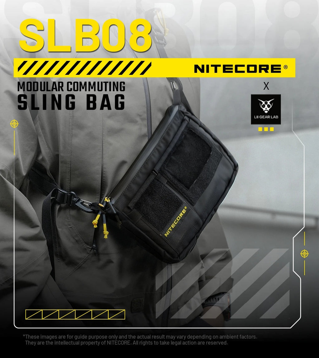 NITECORE SLB08 MODULAR SLING BAG - 2L CAPACITY
