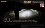 NITECORE TIKI - 300 LUMENS