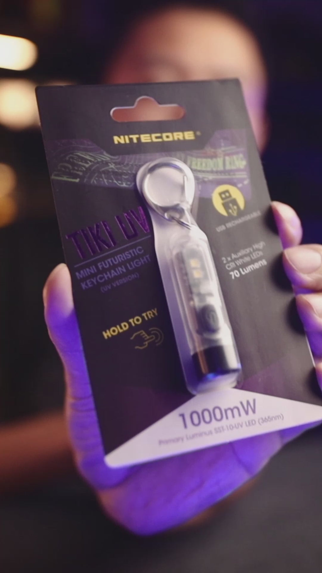 NITECORE TIKI UV (365NM UV) - 1000MW