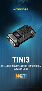 NITECORE TINI 3 (ORANGE) - 600 LUMENS