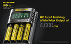 NITECORE UMS4 CHARGER - 3A