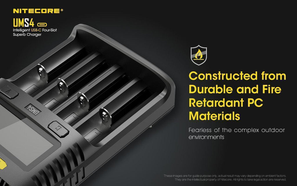 NITECORE UMS4 CHARGER - 3A
