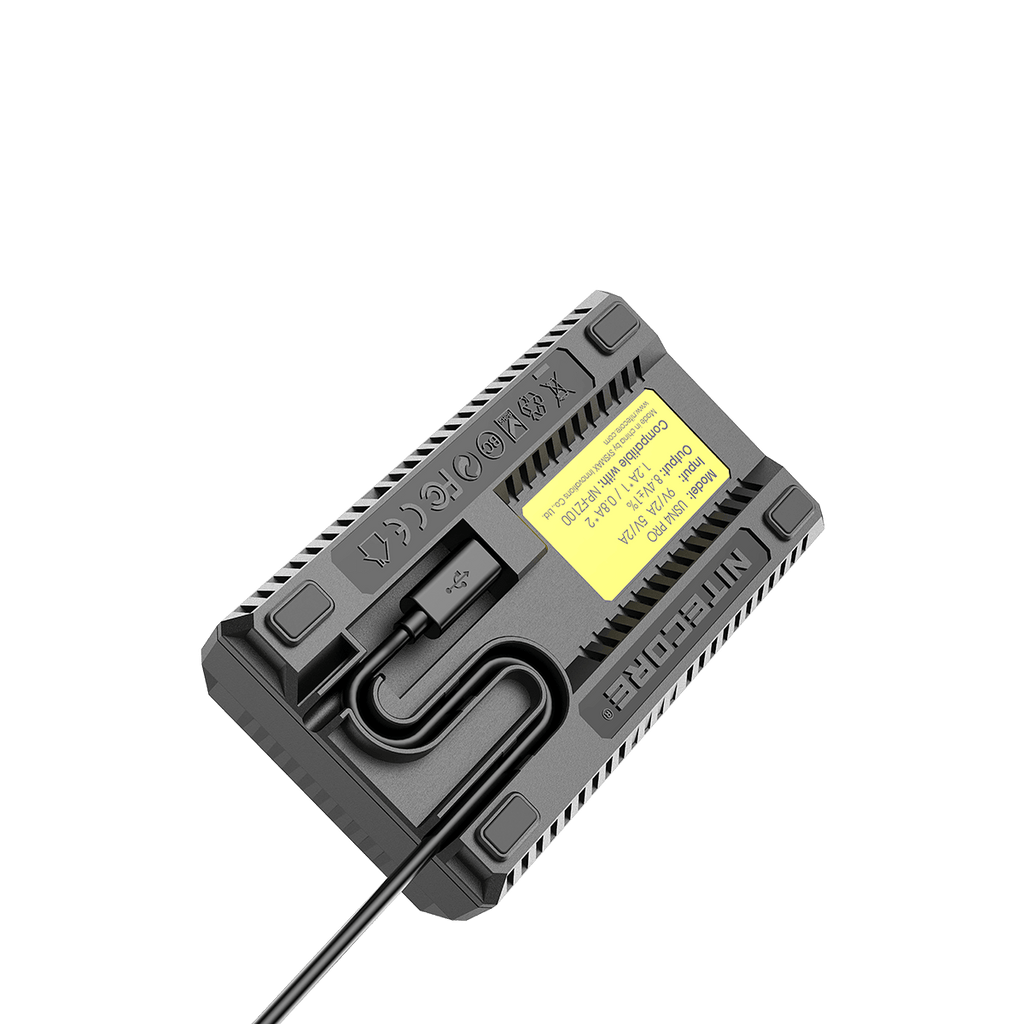 NITECORE USN4 PRO (SONY NP-FZ100) DUAL-SLOT BATTERY CHARGER