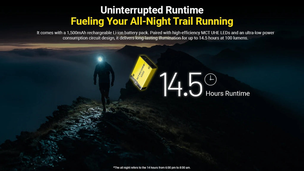 NITECORE UT27 MCT (BLACK) - 800 LUMENS