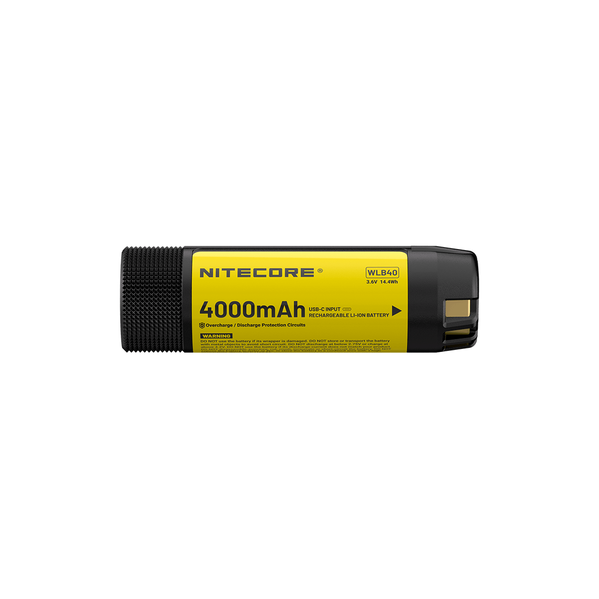 NITECORE WLB40 USB-C RECHARGEABLE LI-ION BATTERY (4,000MAH) Secondary image