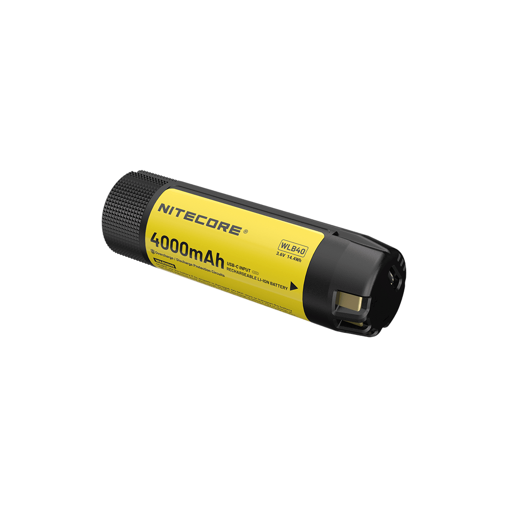 NITECORE WLB40 USB-C RECHARGEABLE LI-ION BATTERY (4,000MAH)