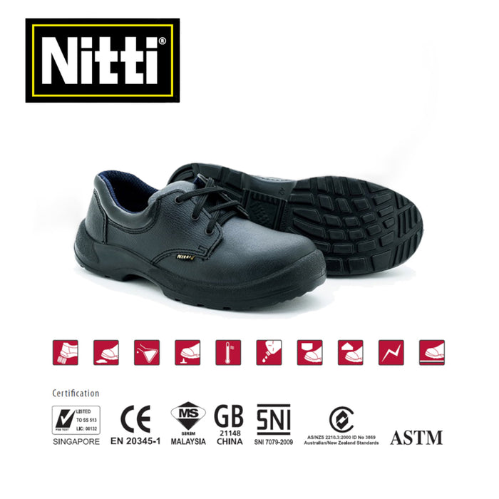 Nitti 21281, Safety Shoes, Low Cut Lace