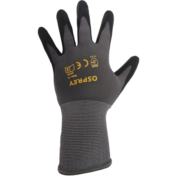 OSPREY ALL-FLEX PU NITRILE MIRCOFOAM GLOVE EN388/4132 Main image