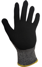 OSPREY BLACK NITRILE FOAM CUT RESISTANCE GLOVE EN388/4543