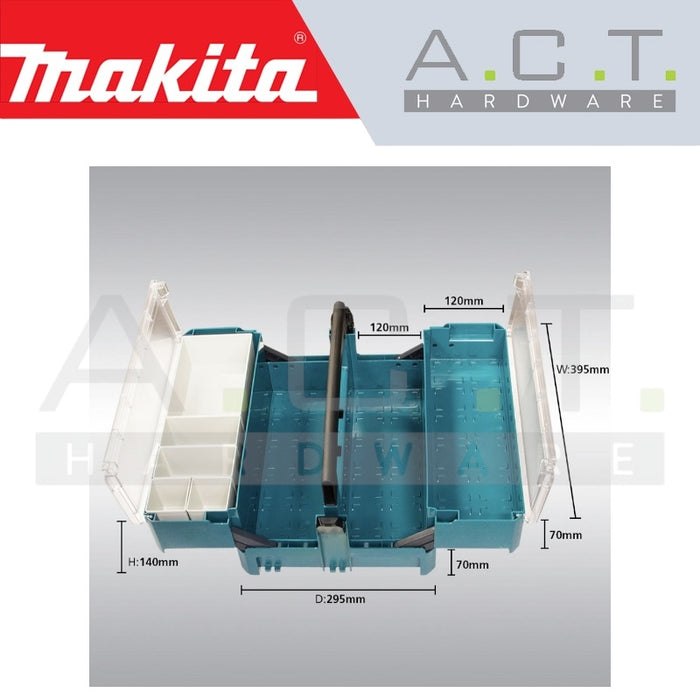 MAKITA MAKPAC STACKING CANTILEVER TOOL BOX, P-84137