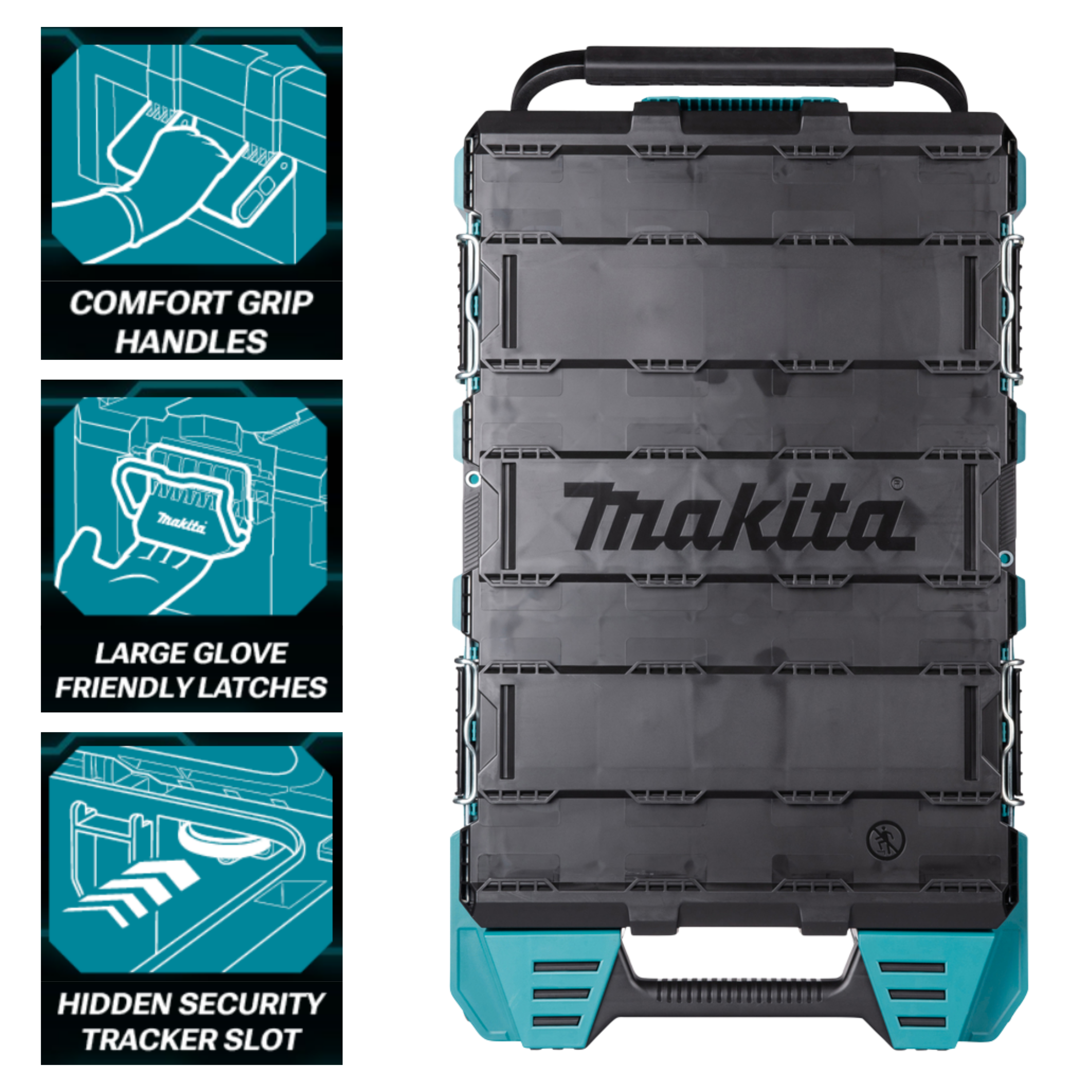 MAKITA P-91001, MAKTRAK ROLLING TOOL CHEST BOX Secondary image