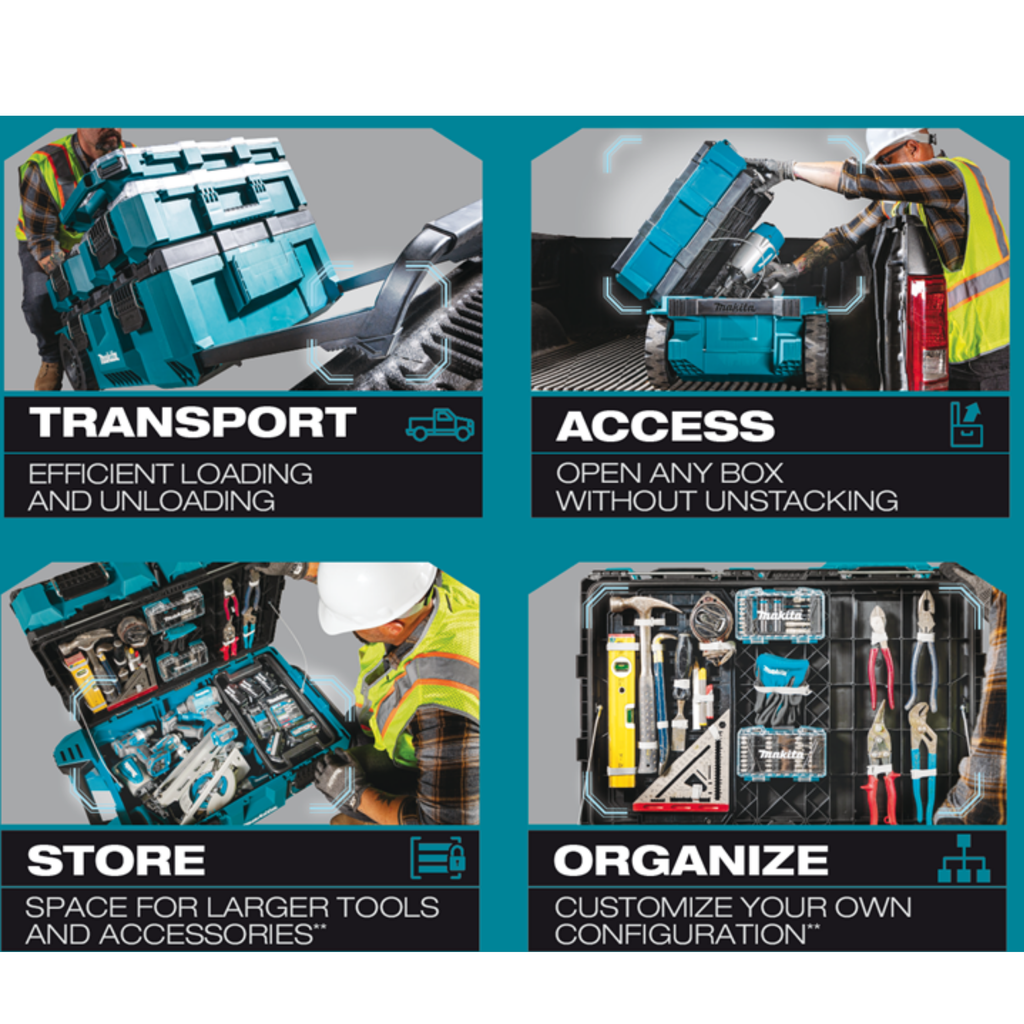 MAKITA P-91067, MAKTRAK DEEP COMPACT ORGAINZER