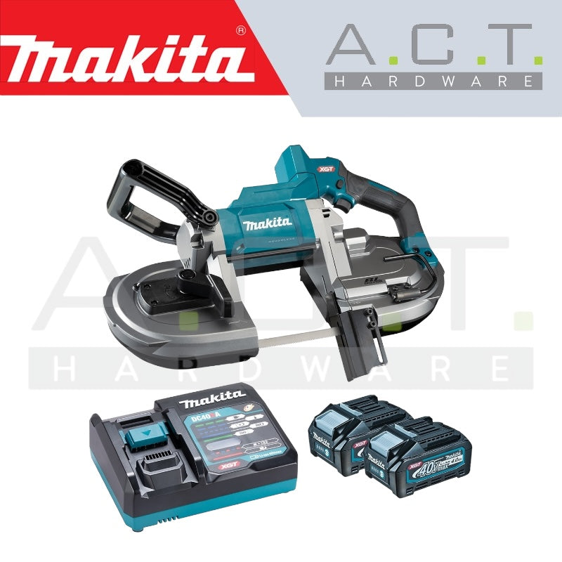 MAKITA PB002G CORDLESS PORTABLE BAND SAW (Metal) Main image