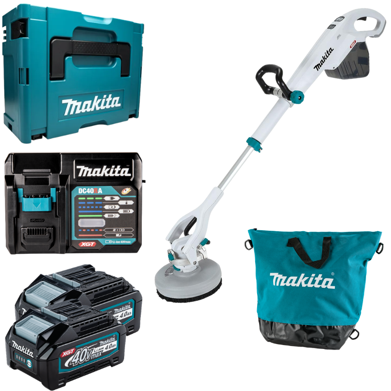 MAKITA PS001GZ, 40V CORDLESS POLISHER SCRUBBER SET Main image