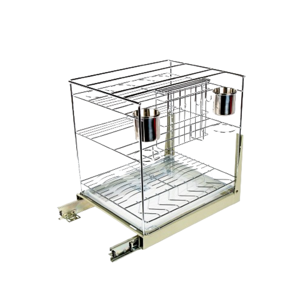 S.H 3 Layer Pull Out Basket, Ptj012