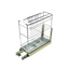 S.H 3 Layer Pull Out Basket, Ptj014