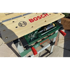 Bosch PWB 600, Lightweight & Quick Foldable Workbench With High Quality Surface, Durable, Waterproof & Scratch Resistance