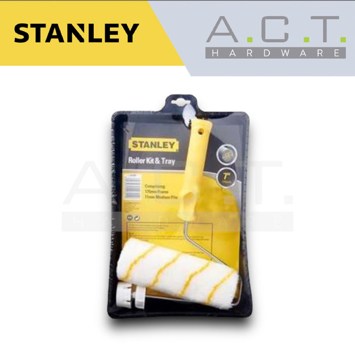 STANLEY 1-29-821, 7" PAINT ROLLER & TRAY SET