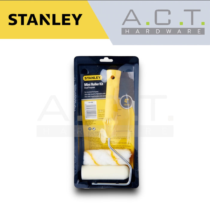 STANLEY 1-29-480, 4" PAINT ROLLER & TRAY SET