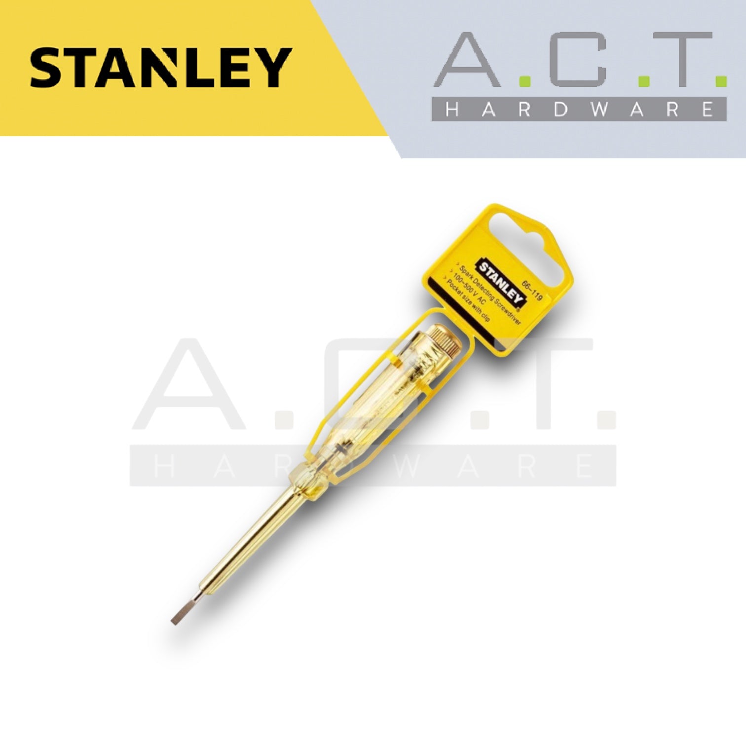 STANLEY SPARK DETECTING TEST PEN 50MM 66-119-S Main image