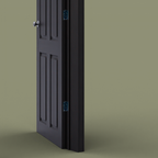 S.H Plain Joint Hinge 4Bb Black