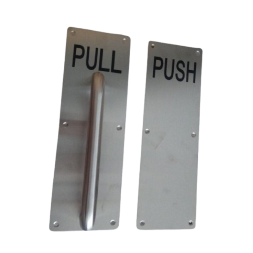 S.H Pull Handle With Push Plate