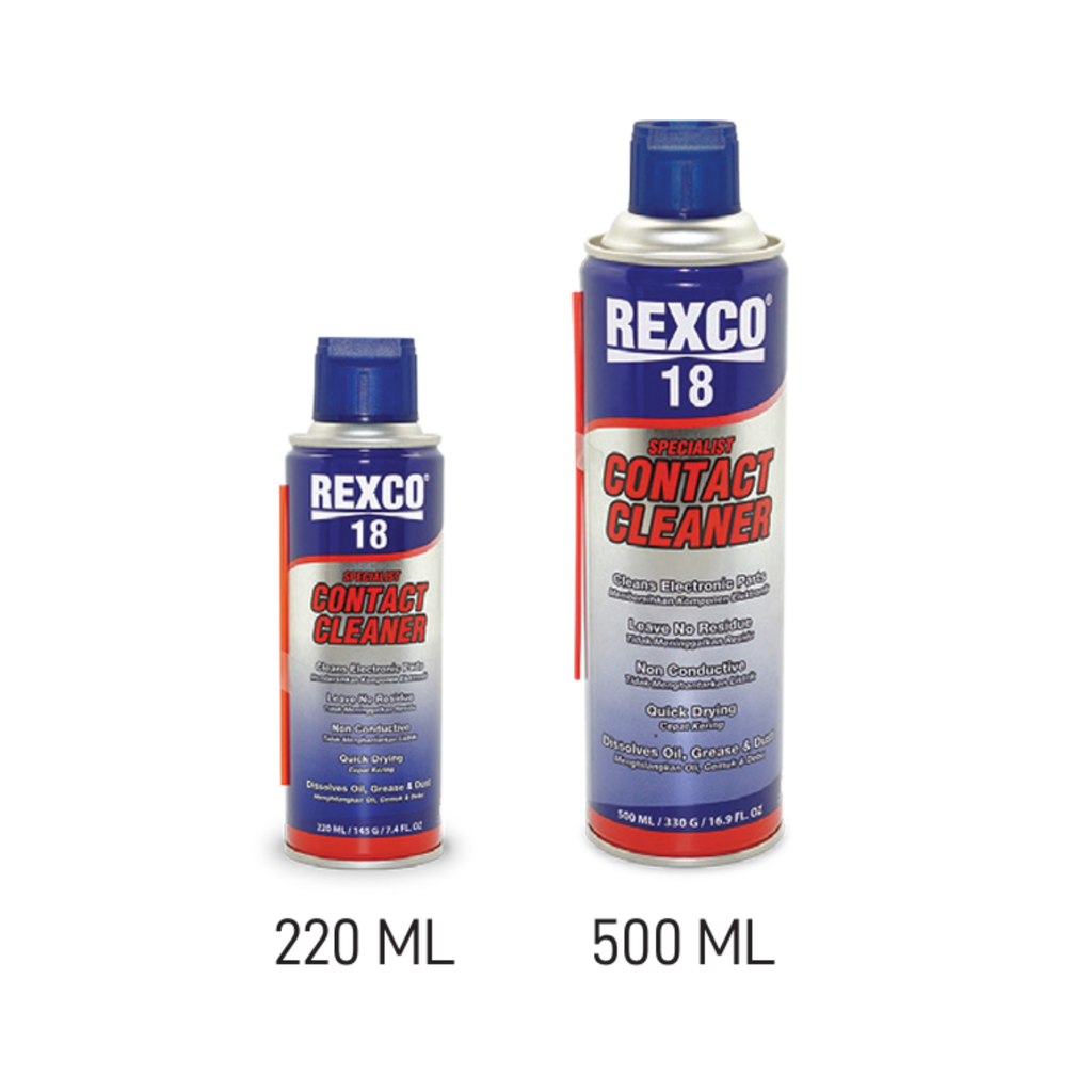 REXCO 18, CONTACT CLEANER SPECIALIST  SOLUTION