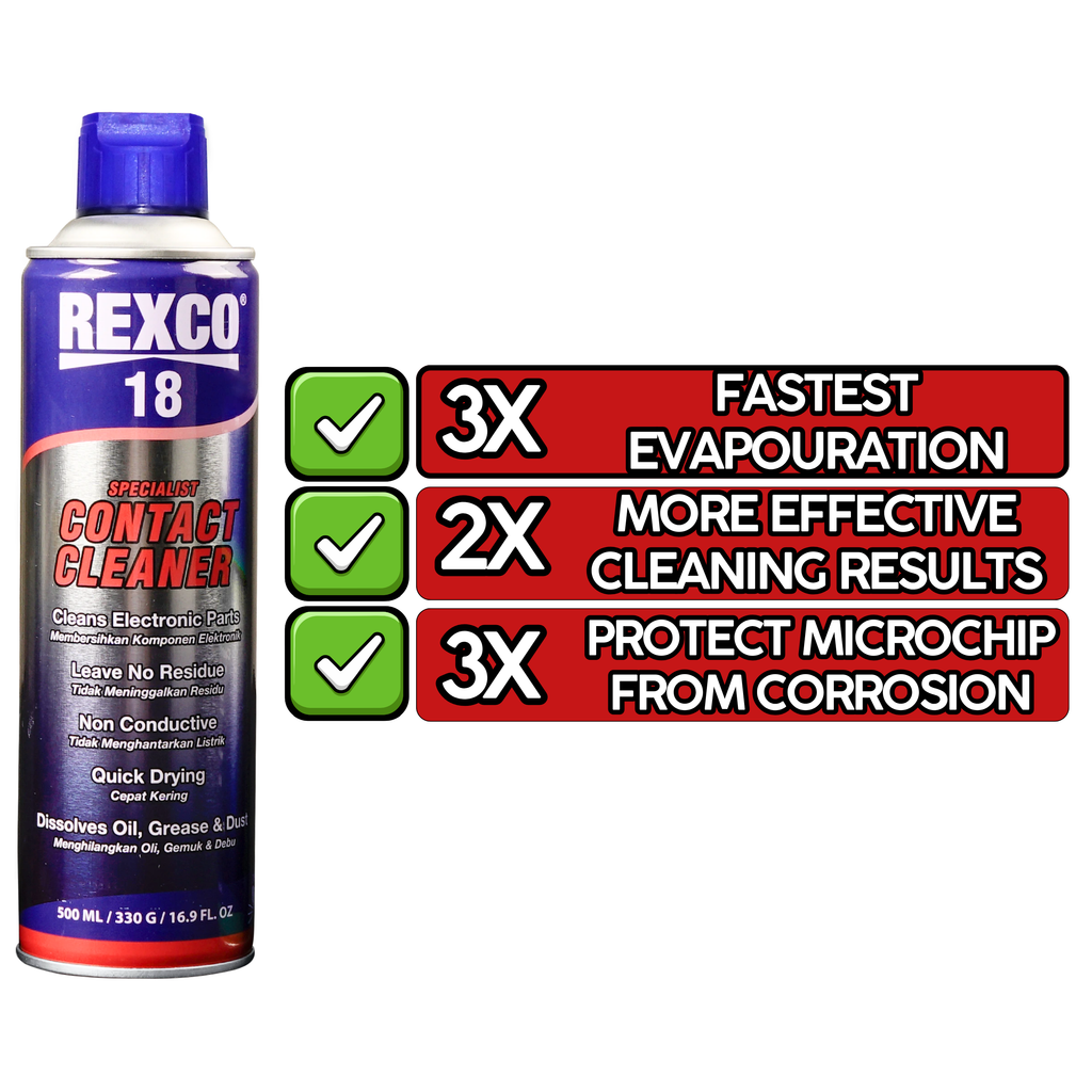 REXCO 18, CONTACT CLEANER SPECIALIST  SOLUTION