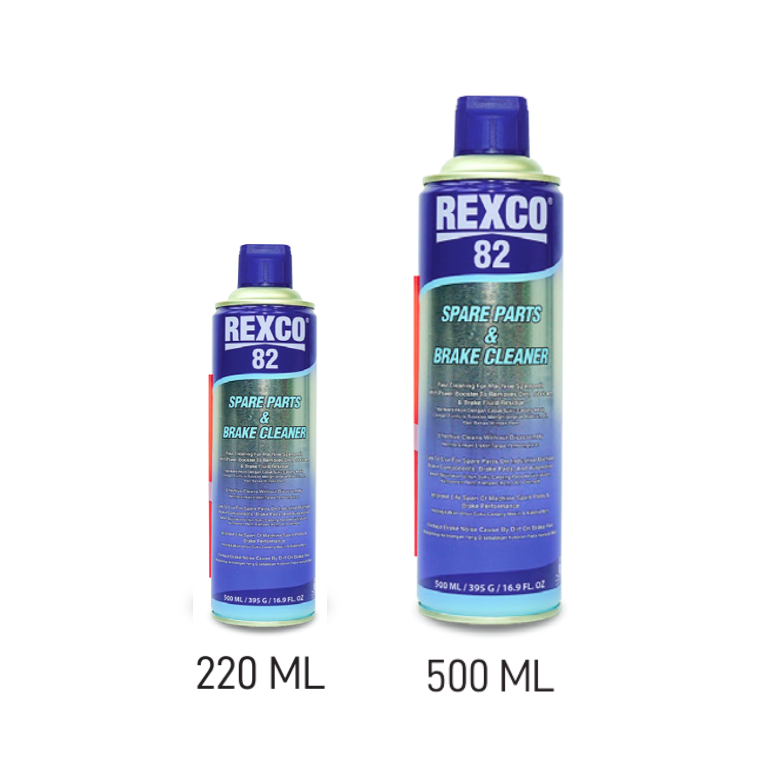 REXCO 82, BRAKE & SPARE PARTS CLEANER SOLUTION
