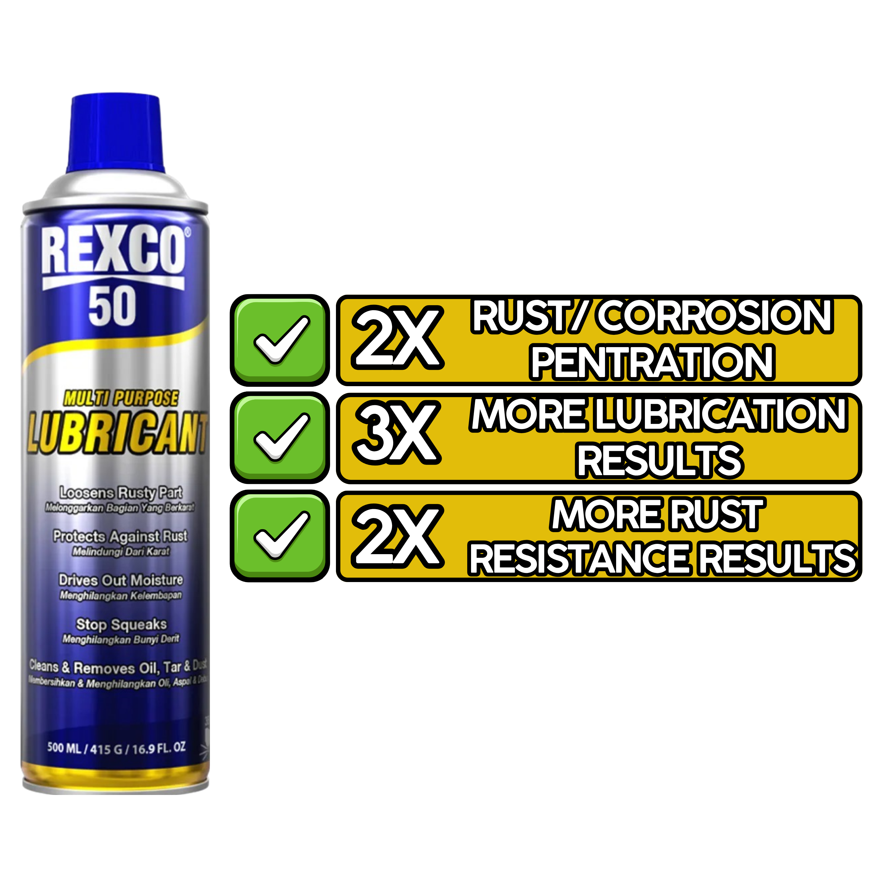 REXCO 50, MULTI PURPOSE LUBRICANT SOLUTION Main image