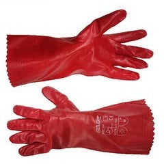 RUBBER GLOVE RED Main image