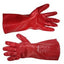 RUBBER GLOVE RED