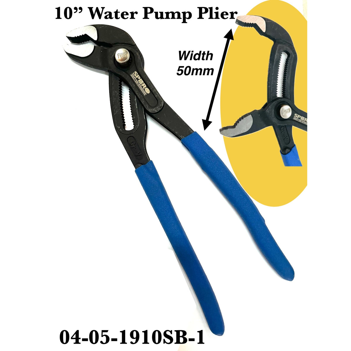 SPERO- PATENT WATER PUMP PLIERS 10" Main image