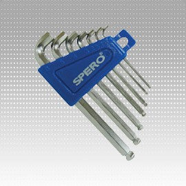 SPERO- EXTRA SHORT BALL HEX KEY SET 7PC M/M