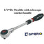 SPERO-1/2"DR FLEXIBLE HAND WITH TELESCOPE RATCHET HANDLE