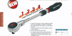SPERO-1/2"DR FLEXIBLE HAND WITH TELESCOPE RATCHET HANDLE