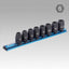 SPERO- IMPACT SOCKET MAGNETIC RAIL SET 1/2"DR. 8PC M/M