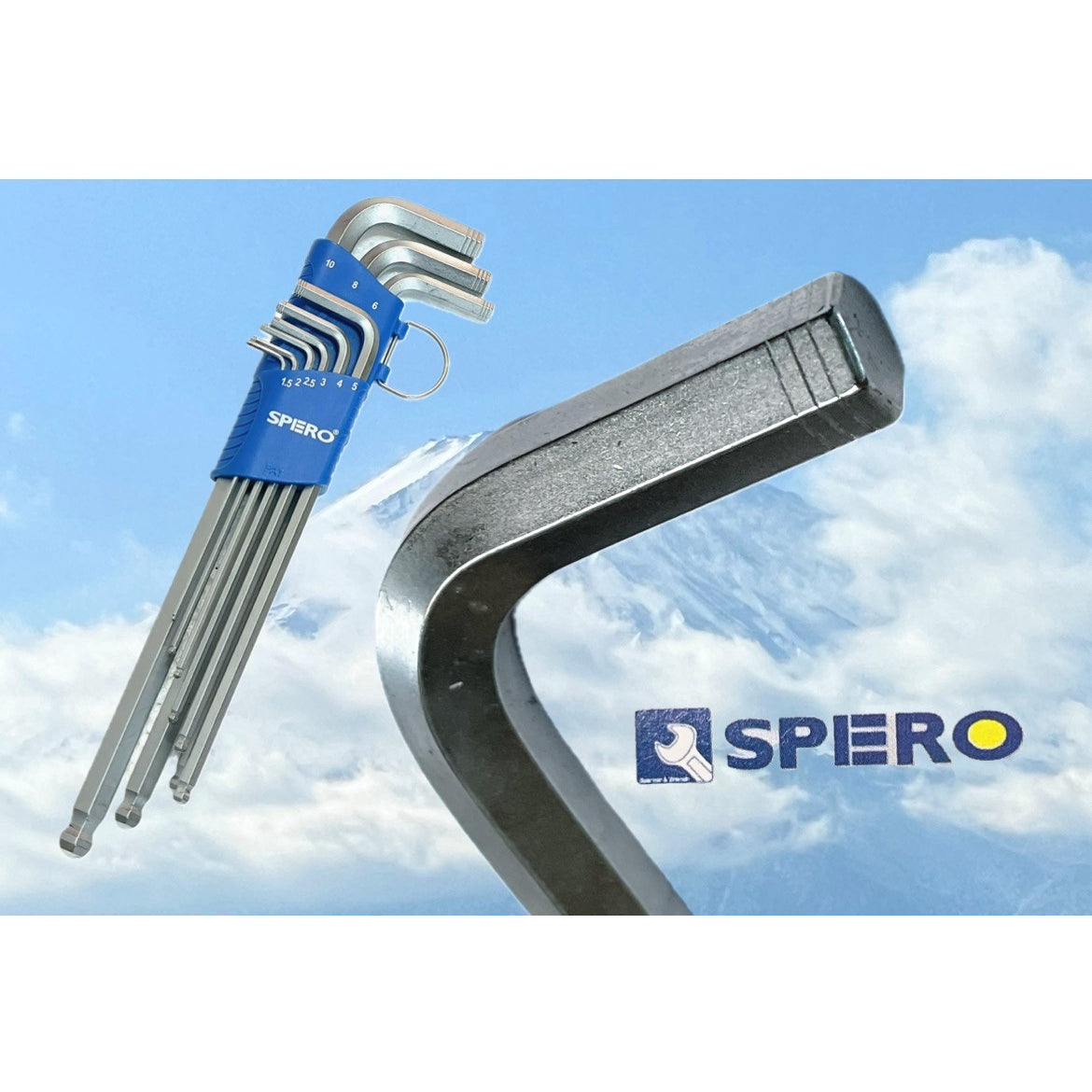 SPERO- TWISTOP BALL HEAD HEX KEY SET 9PC M/M Main image