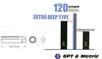 SPERO-14PC 1/2" DR. EXTRA DEEP IMPACT SOCKET SET